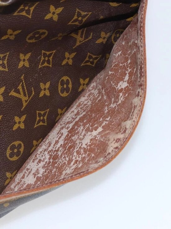 LOUIS VUITTON Monogram Compiegne 28 Clutch Bag M51845 LV Auth 159387 - Picture 10 of 16